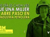 Una de las imágenes que forma parte de la campaña de la petrolera controlada por el Estado por el Día Internacional de la Mujer.&nbsp;
