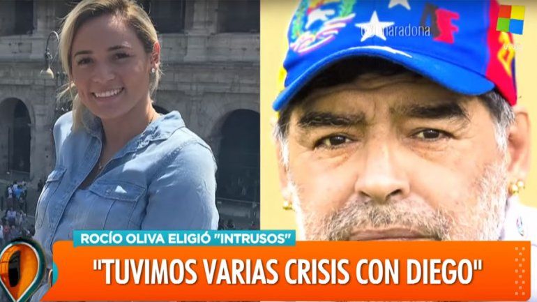 Rocío Oliva reveló por qué se pelearon Maradona y Verónica Ojeda
