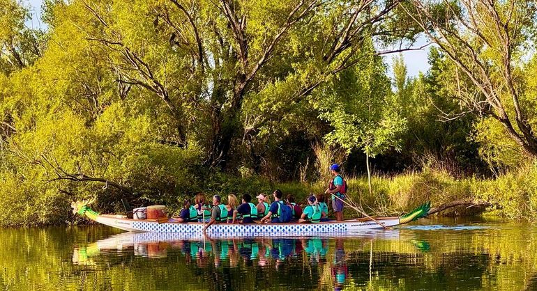 Para navegar en bote dragón no hace falta fuerza, sino coordinación. Para navegar en bote dragón no hace falta fuerza, sino coordinación.