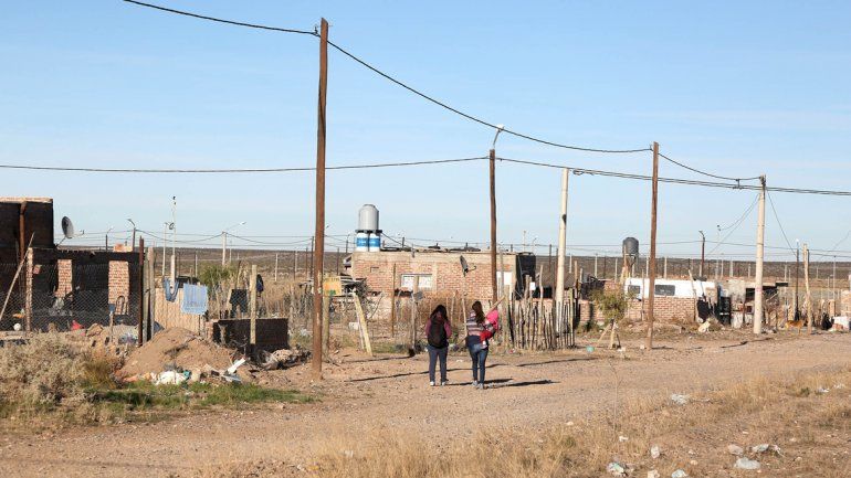 Hay familias que aún no están conectadas a la red de gas natural.