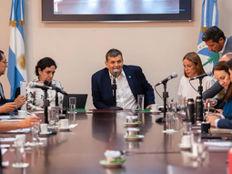El ministro Guillermo Koenig, durante su intervención en la Legislatura. El ministro Guillermo Koenig, durante su intervención en la Legislatura.