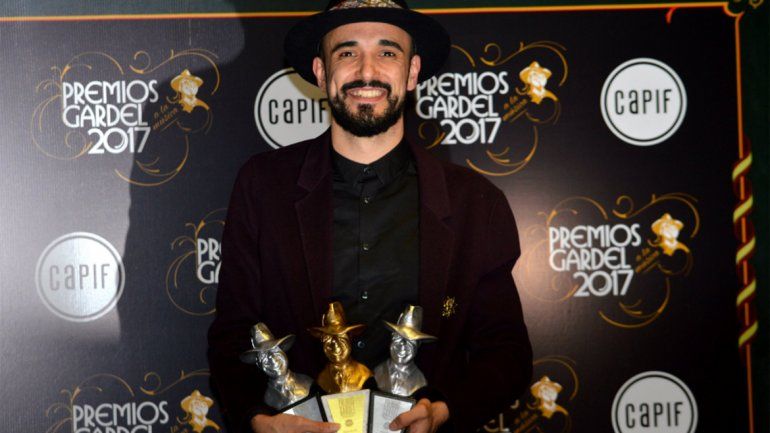 Abel Pintos ganó el tercer Gardel de Oro de su carrera
