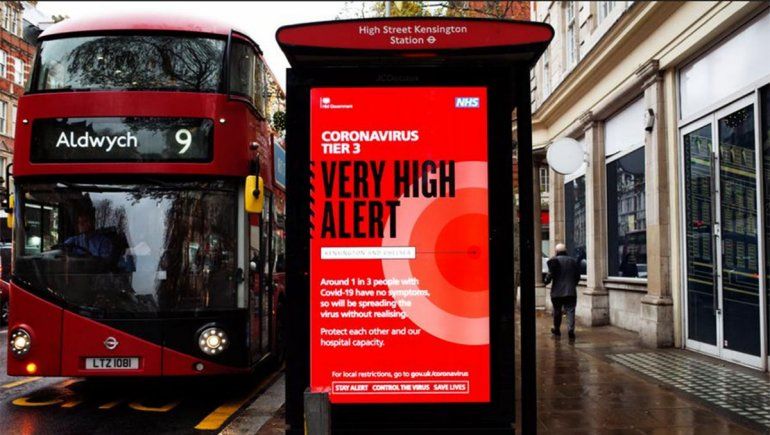 Reino Unido: encuentran más casos con mutaciones preocupantes