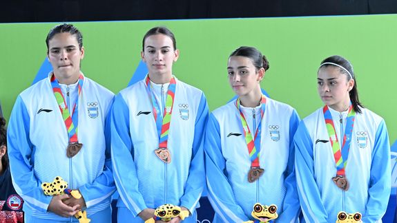 Amparo Arévalo vuelve a Neuquén con la medalla de bronce. Foto: Sergio Dovio.