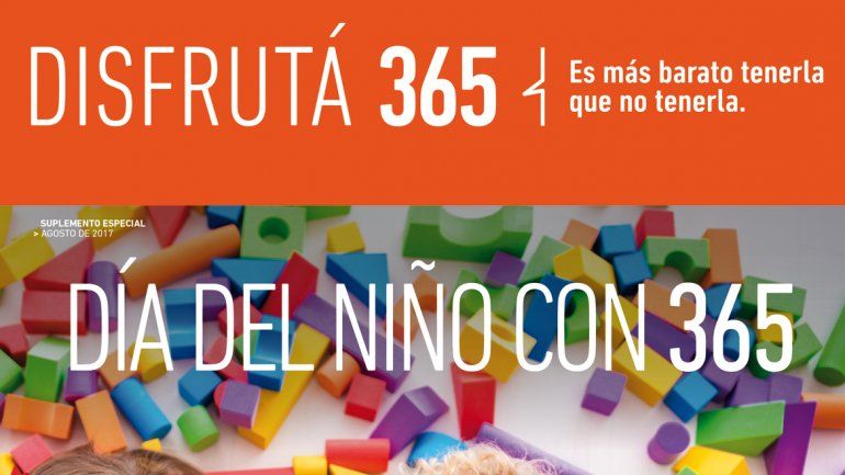 Disfrutá del Día del Niño con la tarjeta 365