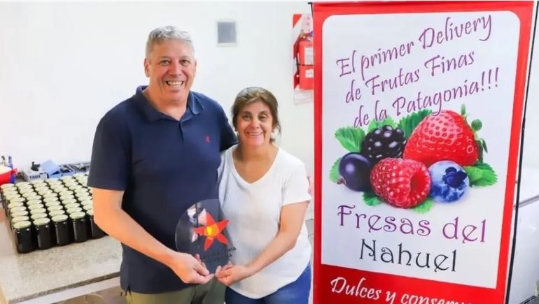Fresas del Nahuel: de un anafe, a la distinción de la provincia de Neuquén