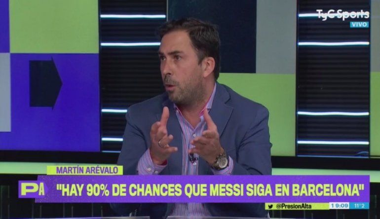 Arévalo tiró la primicia de Messi pero las redes lo mataron