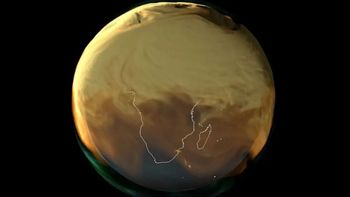 al horno: mapa muestra las emisiones de carbono en un ano al horno: mapa muestra las emisiones de carbono en un ano