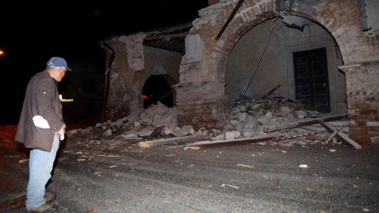 Dos fuertes sismos se sintieron en el centro de Italia