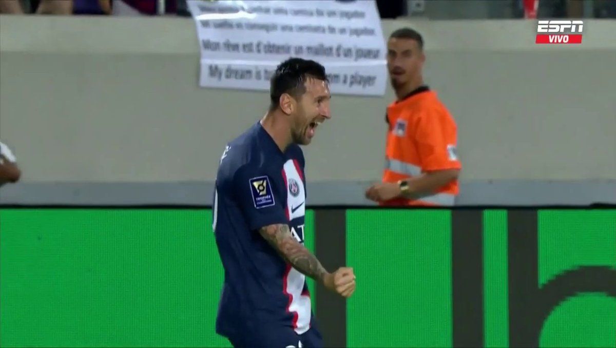 Video: el golazo de Messi para el PSG campeón