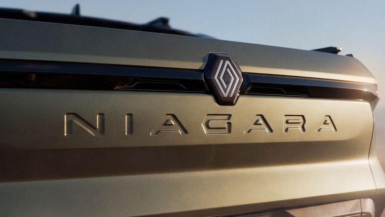 El portón trasero de la Renault Niagara