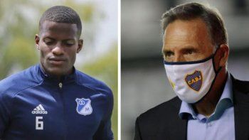 Russo y el colombiano que no pasó la revisión. Russo y el colombiano que no pasó la revisión.