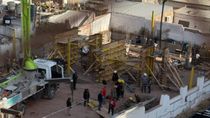 un trabajador se accidento en una obra en construccion en pleno centro de neuquen