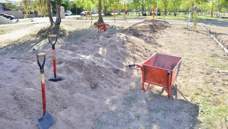 Ya está en marcha el Parque Lineal Unión de Mayo