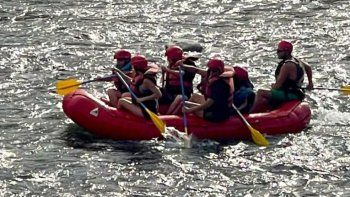 El rafting en el Alto Neuquén ya es una realidad.
