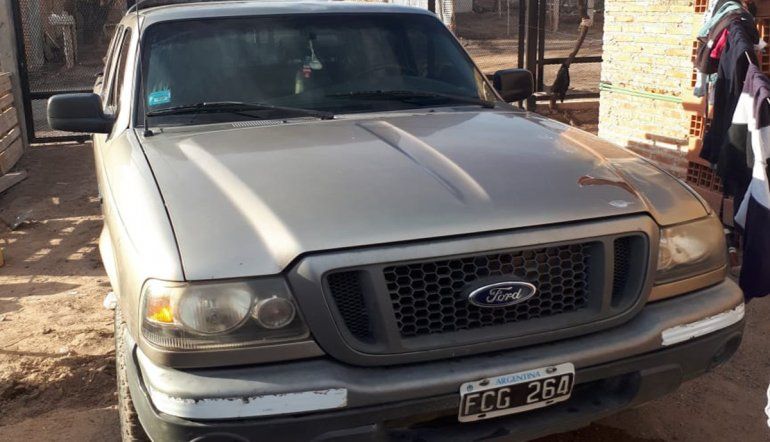 La camioneta la robaron frente a una obra en construcción en calle Winter.