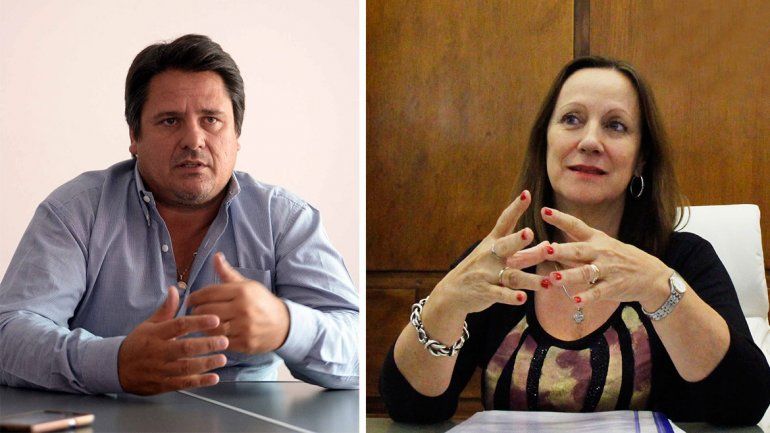 Gaido y Reina, la puja en la ciudad