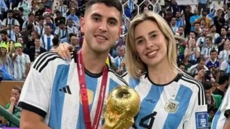 La medalla de Exequiel Palacios en Qatar: ¿la ex mujer vendió la verdadera?