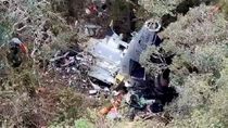 Los equipos de rescate localizaron los restos del helicóptero en una zona de difícil acceso de Santa Catarina, Brasil. Los equipos de rescate localizaron los restos del helicóptero en una zona de difícil acceso de Santa Catarina, Brasil.