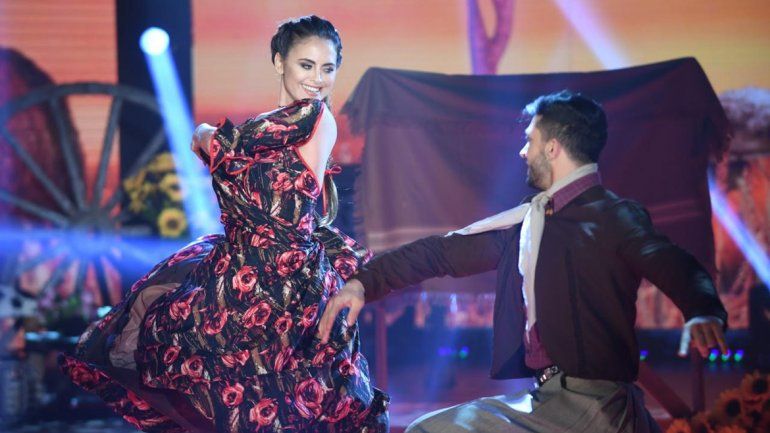 Junto a Silvina Luna brillaron con su chacarera y se ganaron todos los elogios del jurado