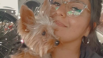 desesperada, se instalo con una carpa en el lago para que vuelva su perrita desesperada, se instalo con una carpa en el lago para que vuelva su perrita