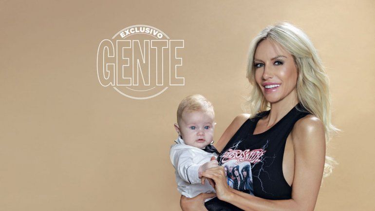 Pampita espera que la pequeña beba provoque en sus televidentes lo mismo que hace Mirko -el hijo de Marley- en Por el mundo.