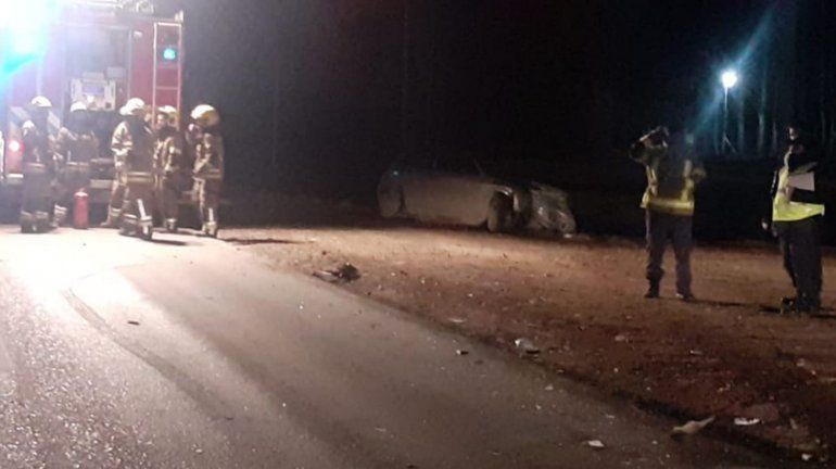 Impresionante accidente en Cipolletti:  tres vehículos chocaron y hay heridos