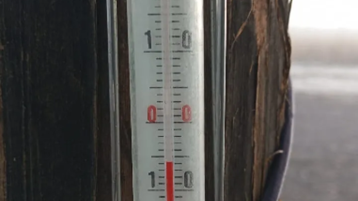 Temperatura mínima llegó a -8°C en la región del Alto Valle thumbnail