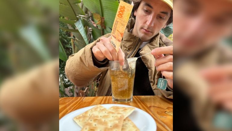El desayuno generó polémica y miles de comentarios en las redes sociales.