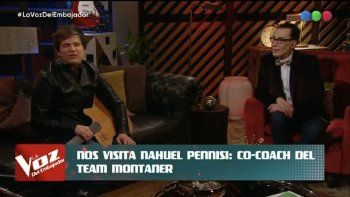 Nahuel Pennisi en La Voz