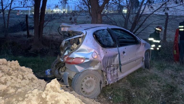 Vista Alegre: conductor borracho chocó a dos policías que salían de trabajar