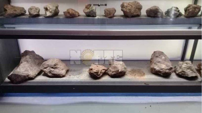 Encapuchados se robaron tres meteoritos de un parque chaqueño