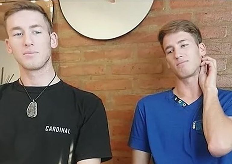 Juan y Lucas Fiscina son pescadores artesanales de pulpos en Puerto Madryn. Juan y Lucas Fiscina son pescadores artesanales de pulpos en Puerto Madryn.