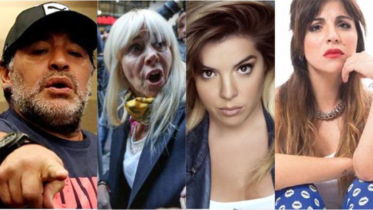 Echale kerosene : Diego desató la furia de sus hijas y su ex con un saludo de cumple a Dalma