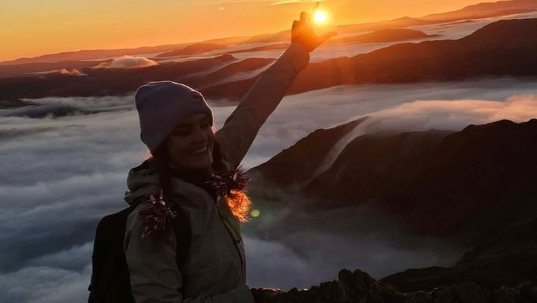 La influencer reflejaba su amor por los deportes extremos en sus redes sociales.