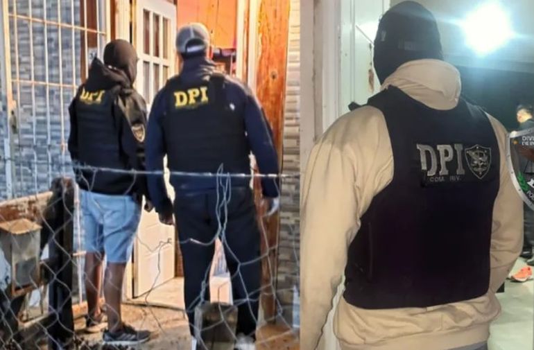 Allanamientos por el homicidio del almacenero Wilmer Zalazar en Comodoro Rivadavia. Allanamientos por el homicidio del almacenero Wilmer Zalazar en Comodoro Rivadavia.