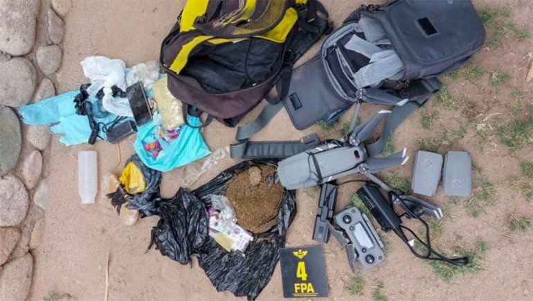 Dos detenidos por usar un dron para ingresar droga a la cárcel