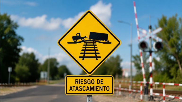 La señal P11 Riesgo de Atascamiento es de prevención. La señal P11 Riesgo de Atascamiento es de prevención.