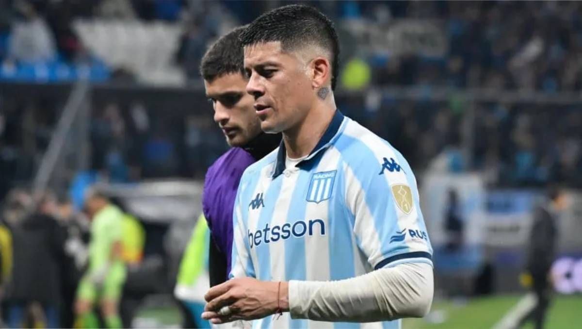 Lo sufre Racing: la dura sanción que recibió Marcos Rojo por su expulsión en la Copa Libertadores
