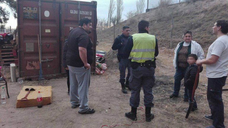 Los dirigentes de los scouts