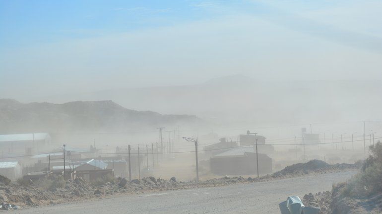 Rincón de los Sauces: el viento generó serios inconvenientes