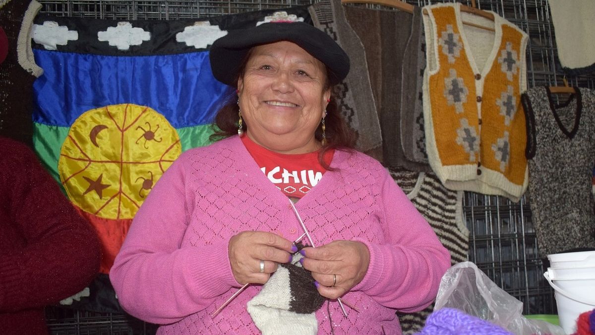 La tejedora mapuche que conserva las costumbres ancestrales