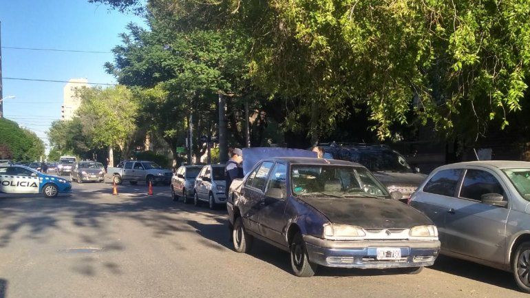 Atraparon a un robarruedas in fraganti en pleno centro