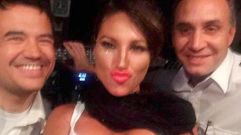 Xipolitakis y los pilotos Soaje y Zocchi