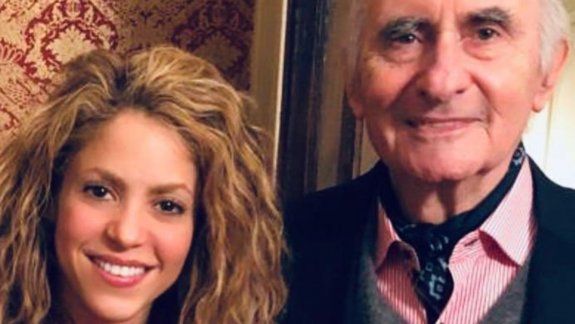 Shakira se despidió de su ex suegro en las redes sociales
