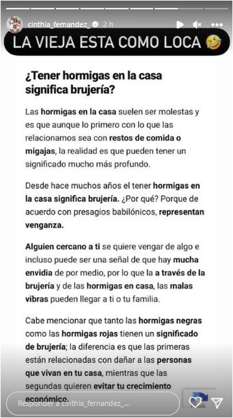 Cinthia Fernández Cinthia Fernández