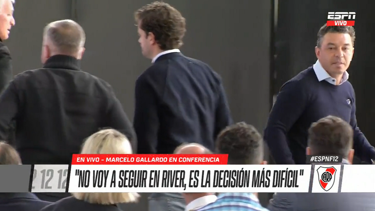 El gran gesto de Gallardo, luego de anunciar su adiós en River