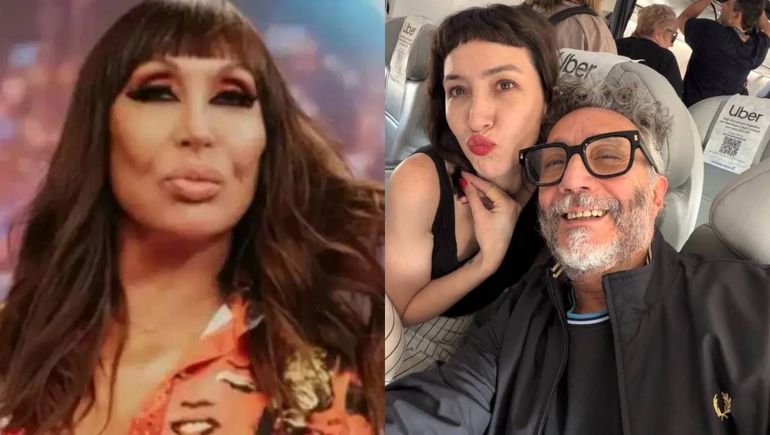 Qué dijo Moria Casán sobre el romance de Sofía Gala y Fito Páez