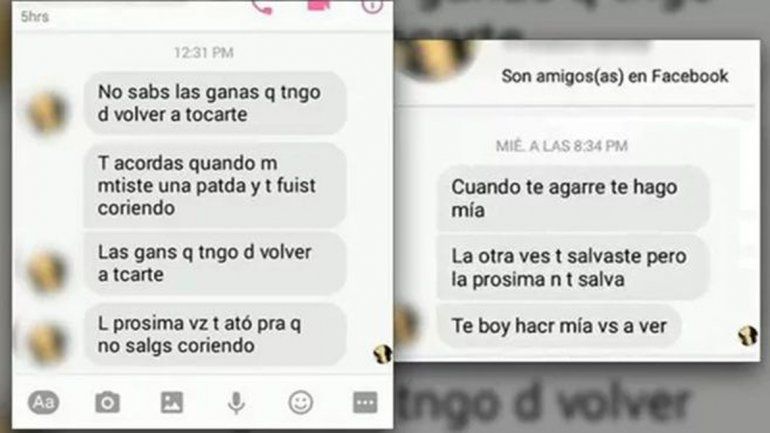 La chica acosada tiene 13 años y es amiga de una de las hijas de la última pareja de Wagner. La conoció en febrero.