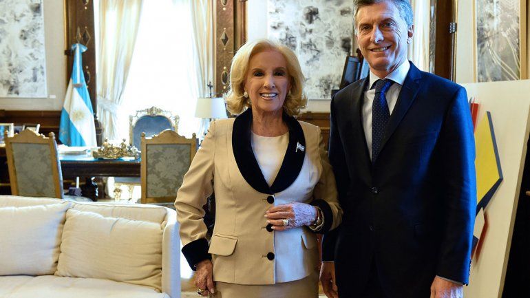 Mirtha dijo que, por sus críticas, no festejó con Macri